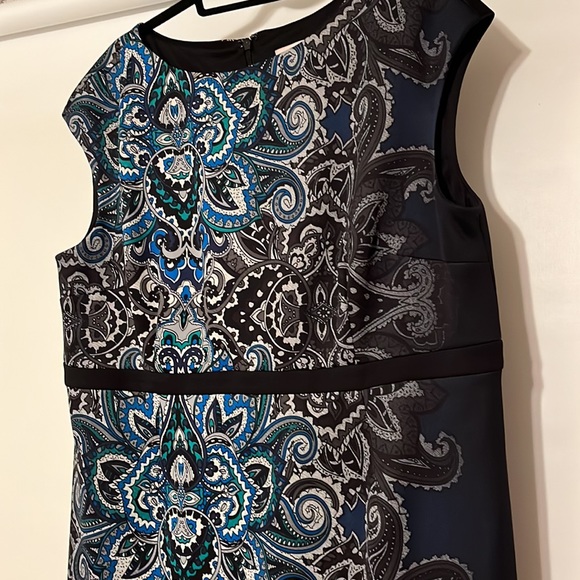 Chico’s paisley print shift dress - Picture 2 of 10